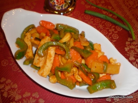 sweet and sour tofu